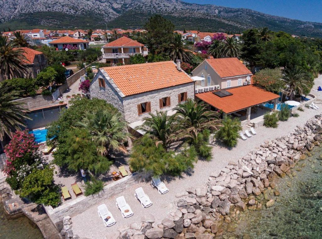 Luxury Beachfront Villa Mare With Private Pool At The Beach Orebic - Peljesac المظهر الخارجي الصورة